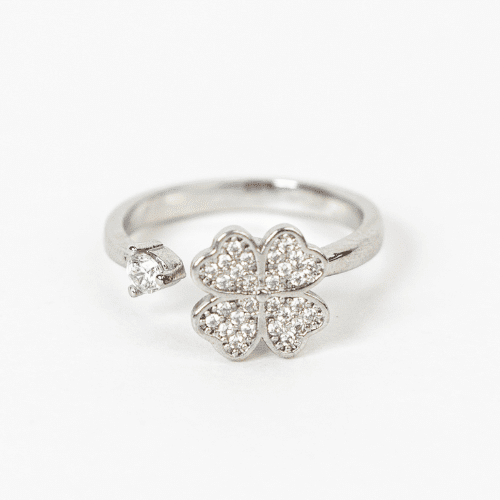 Пръстен Детелина стомана